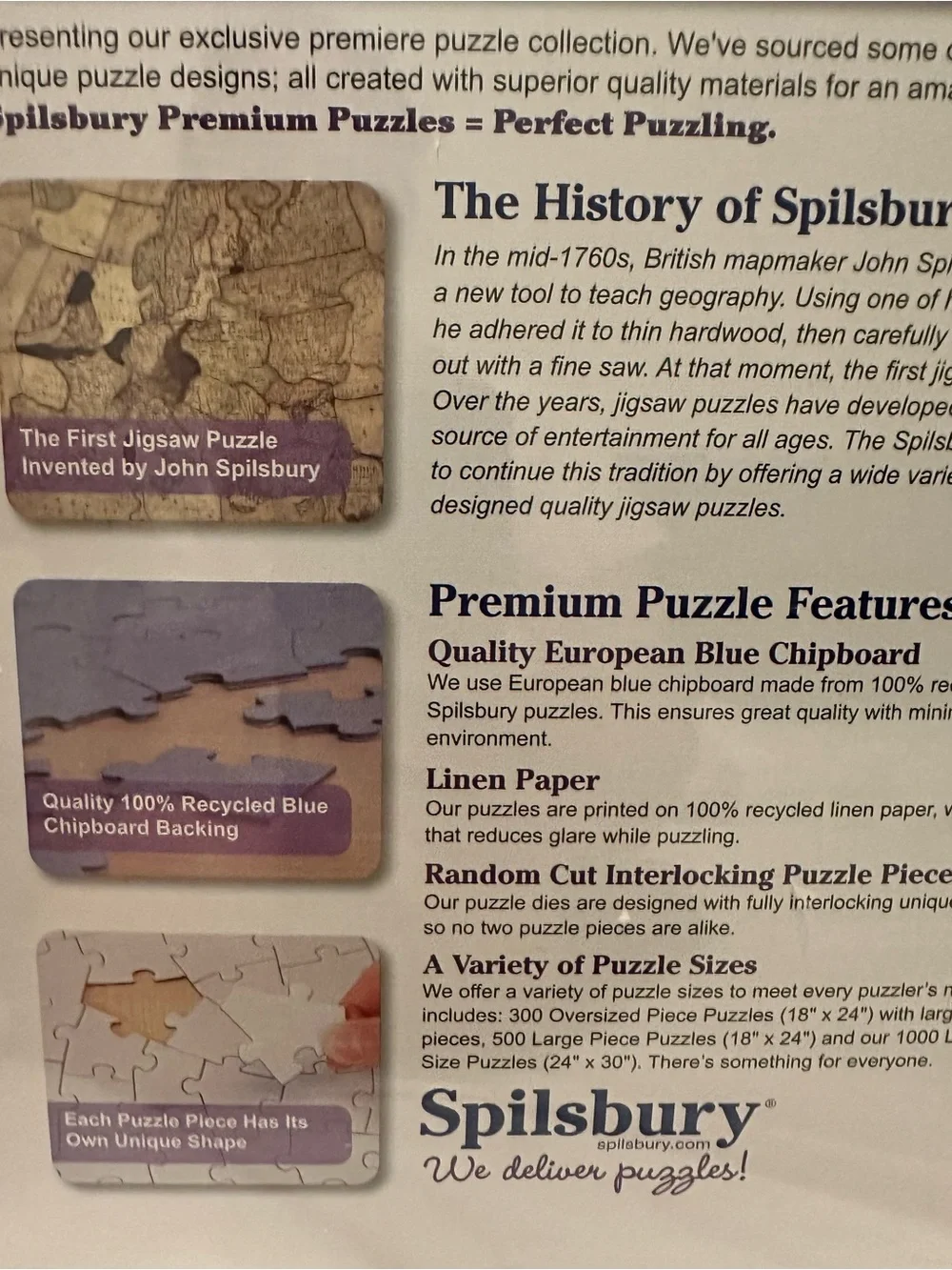 Spilsbury 1000 Piece Jigsaw Puzzle 